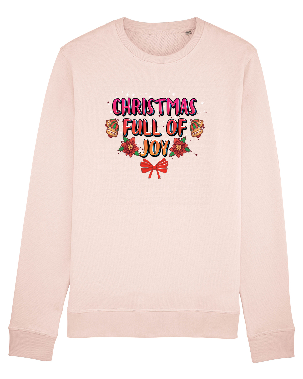 Bluză mânecă lungă Unisex Rise Candy Pink