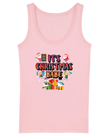 It's Christmas Babe Cotton Pink
