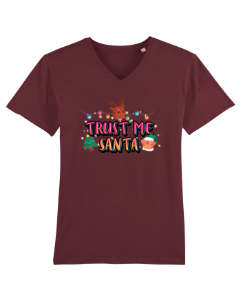 Trust Me Santa Burgundy