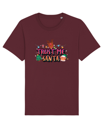 Trust Me Santa Burgundy