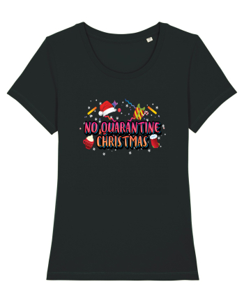 No Quarantine Christmas Black