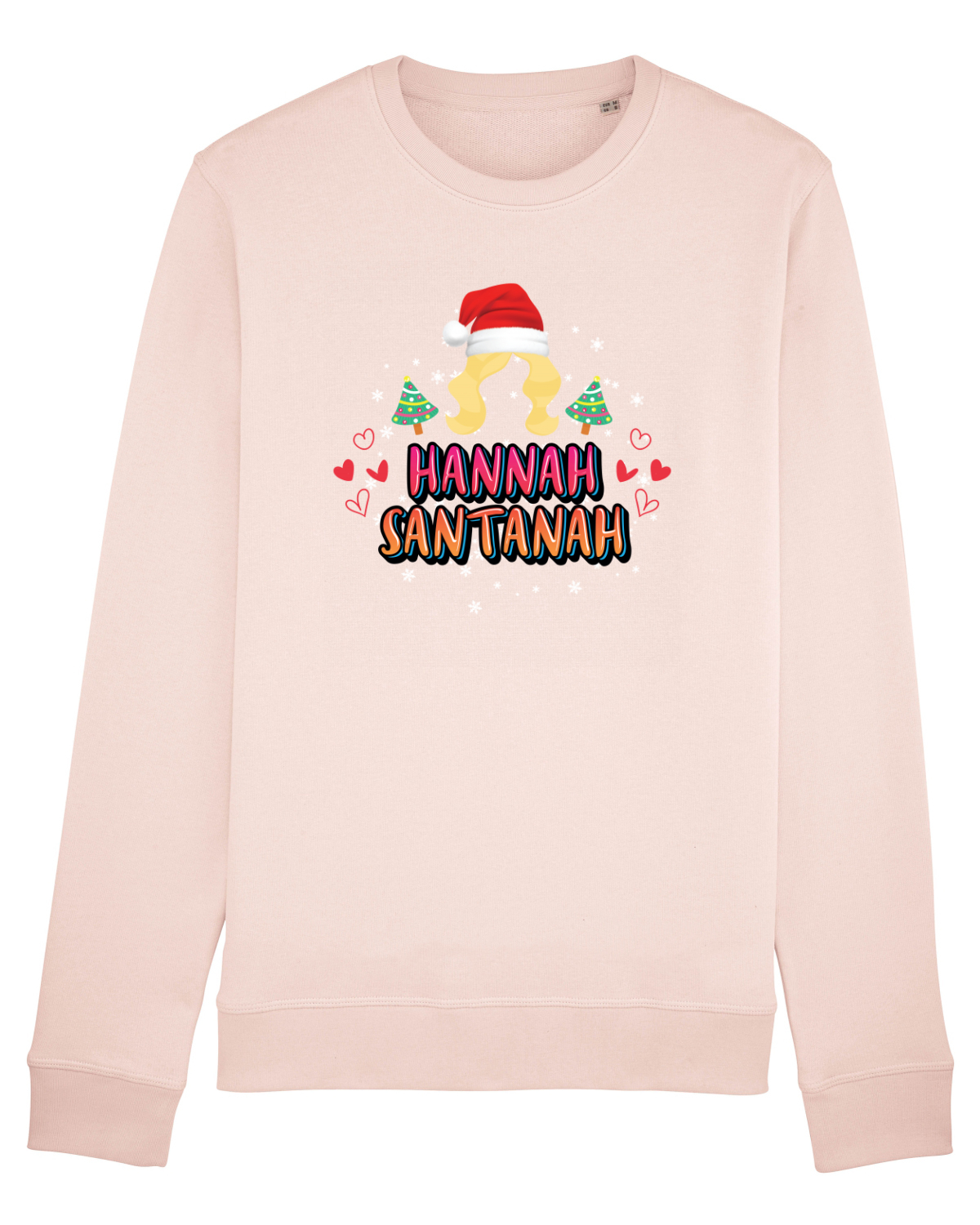 Bluză mânecă lungă Unisex Rise Candy Pink