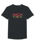 Holly Fully Christmas Tricou mânecă scurtă guler larg Bărbat Skater