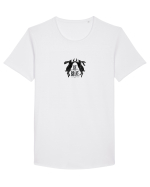 Be brave Tricou mânecă scurtă guler larg Bărbat Skater