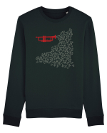 Jazz Bluză mânecă lungă Unisex Rise