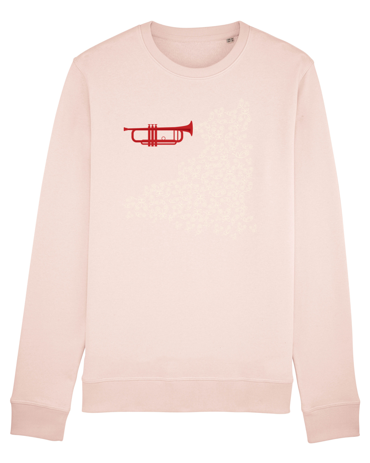 Bluză mânecă lungă Unisex Rise Candy Pink