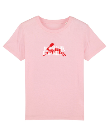 You want to run, I'll run with you Cotton Pink