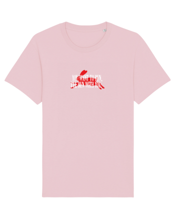 You want to run, I'll run with you Cotton Pink