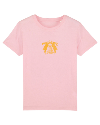 Take a leap of faith Cotton Pink