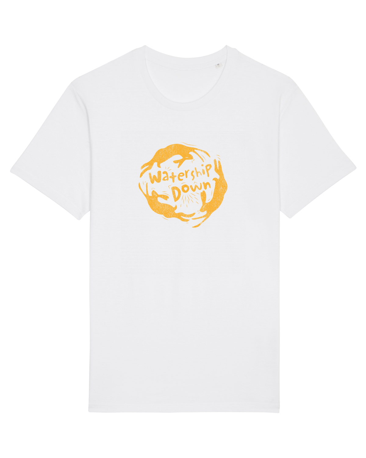 Tricou mânecă scurtă Unisex Rocker White