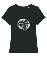 Watership Down Tricou mânecă scurtă guler larg fitted Damă Expresser