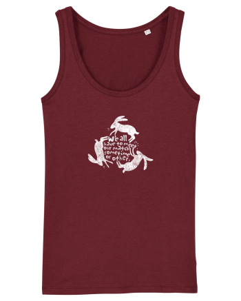 We all have to meet our match sometimes or other. Burgundy