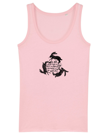 We all have to meet our match sometimes or other. Cotton Pink
