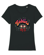Goblins Are Lit Tricou mânecă scurtă guler larg fitted Damă Expresser