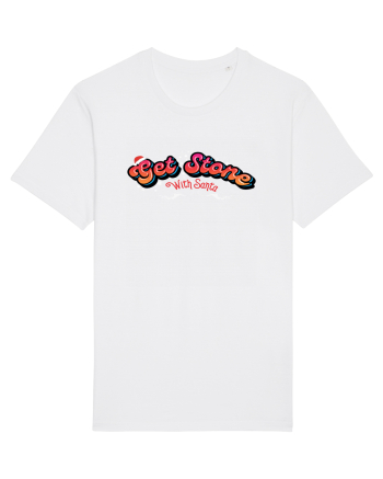 Get Stone With Santa White