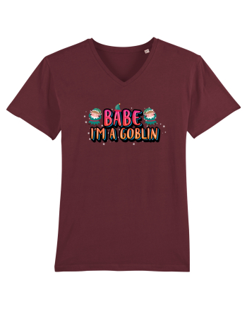 Babe I'm A Goblin Burgundy
