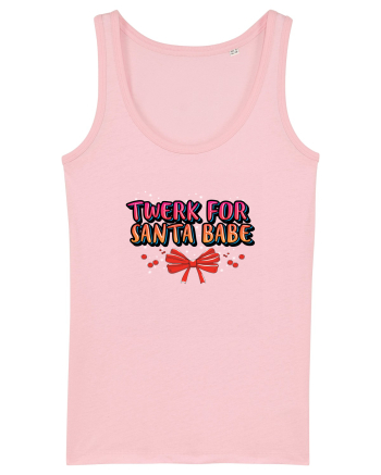 Twerk For Santa Babe Cotton Pink