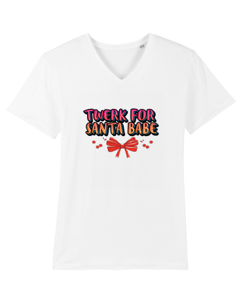 Twerk For Santa Babe White