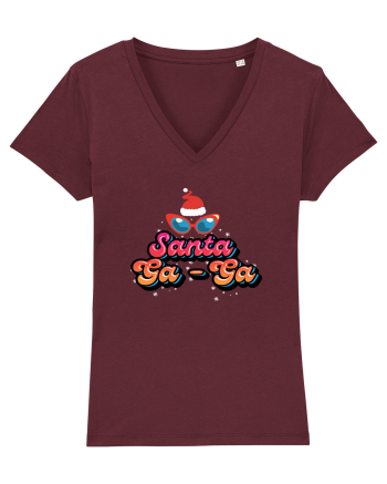 Santa Ga - Ga Burgundy