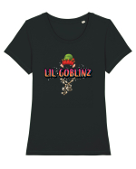 Lil Goblinz Tricou mânecă scurtă guler larg fitted Damă Expresser