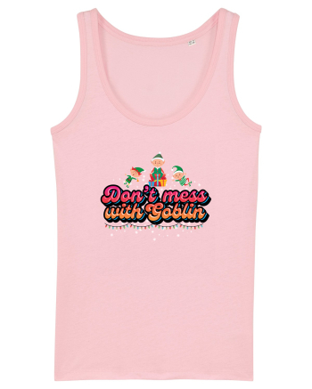 Don't Mess With Goblin Cotton Pink