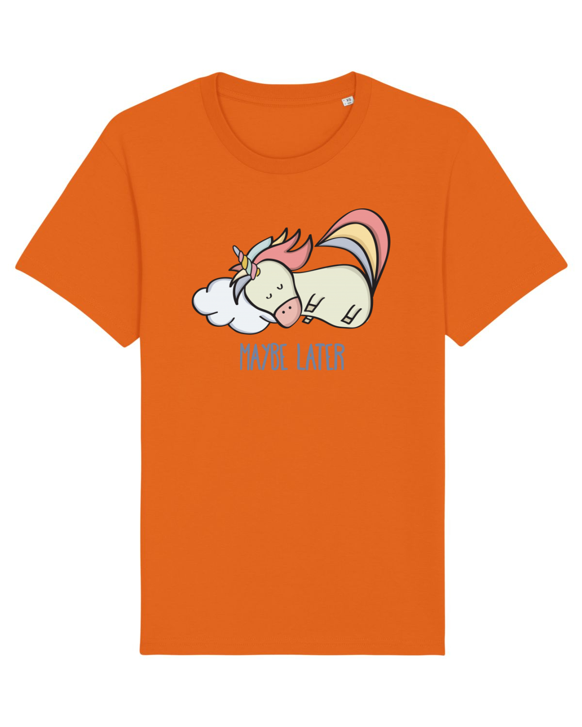 Tricou mânecă scurtă Unisex Rocker Bright Orange