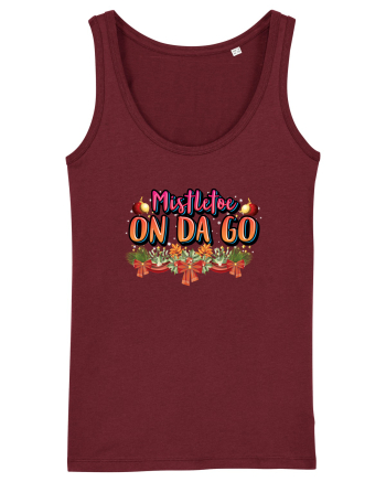 Mistletoe On Da Go Burgundy