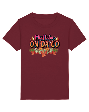 Mistletoe On Da Go Burgundy