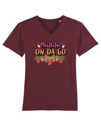 Mistletoe On Da Go Burgundy
