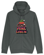 Yung Goblin Hanorac cu fermoar Unisex Connector