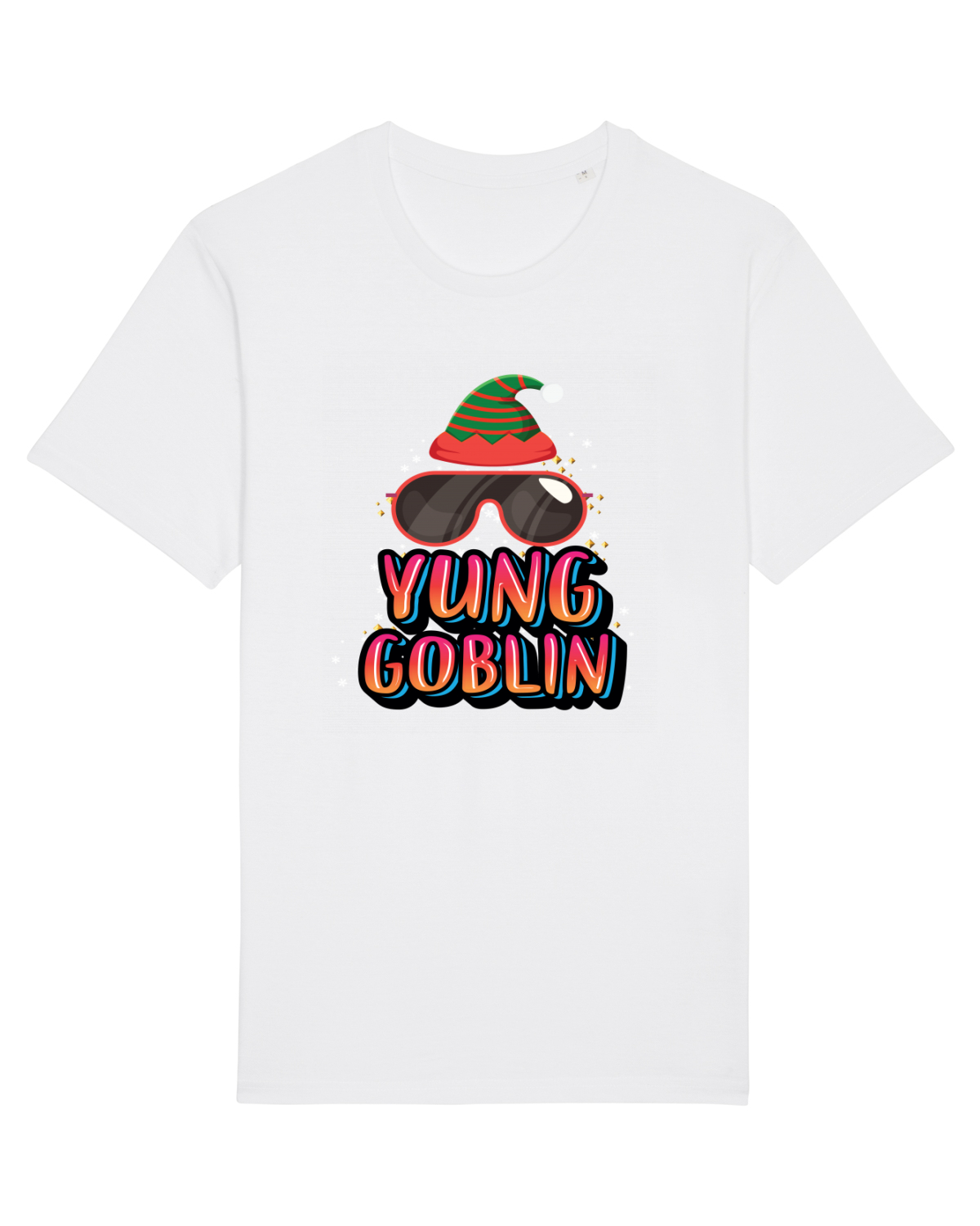 Tricou mânecă scurtă Unisex Rocker White