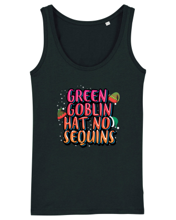 Green Goblin Hat No Sequins Black