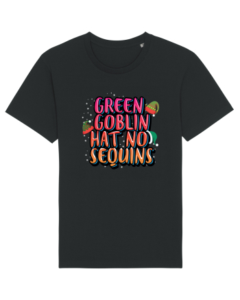 Green Goblin Hat No Sequins Black