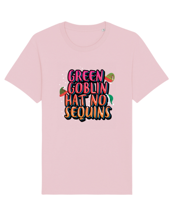 Green Goblin Hat No Sequins Cotton Pink