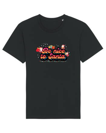 Be Nice To Santa Black