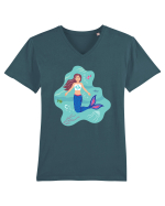 Sirena Tricou mânecă scurtă guler V Bărbat Presenter