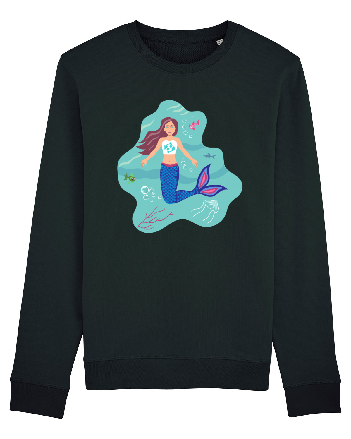 Bluză mânecă lungă Unisex Rise Black