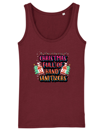 Christmas Full Of Hand Sanitizers Burgundy