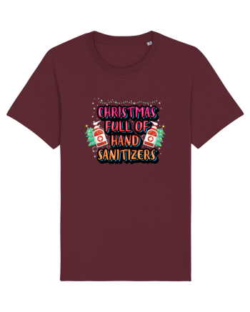 Christmas Full Of Hand Sanitizers Burgundy