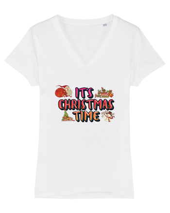 It's Christmas Time White