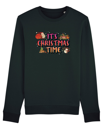 It's Christmas Time Black