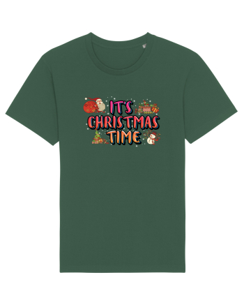 It's Christmas Time Bottle Green