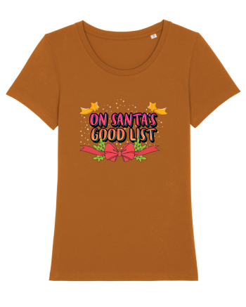 On Santa's Good List Roasted Orange