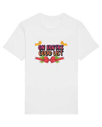 On Santa's Good List White