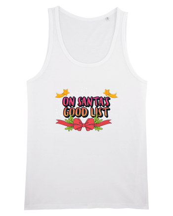On Santa's Good List White
