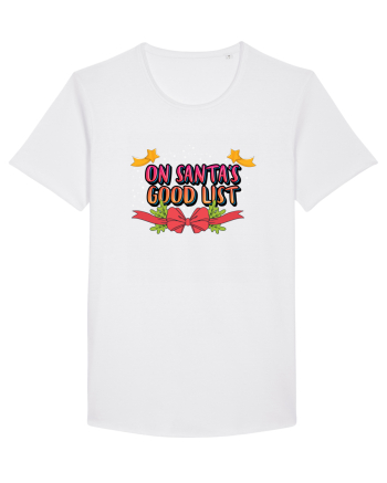 On Santa's Good List White