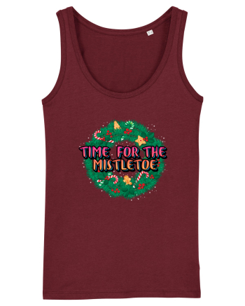 Time For The Mistletoe Burgundy