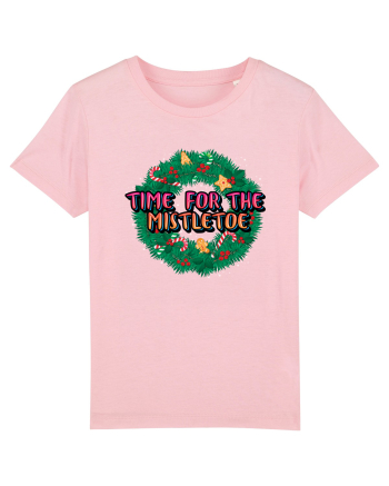 Time For The Mistletoe Cotton Pink