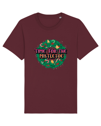Time For The Mistletoe Burgundy
