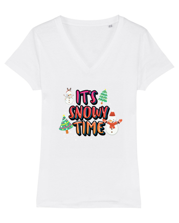 It's Snowy Time White